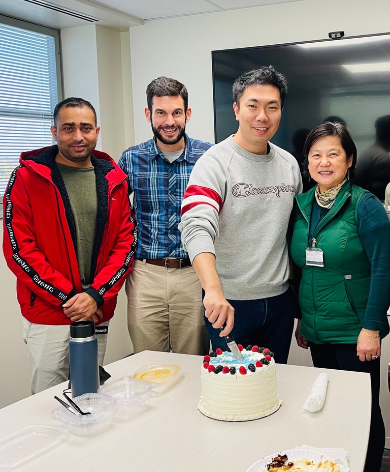 Bing Li Research Lab birthday celebration